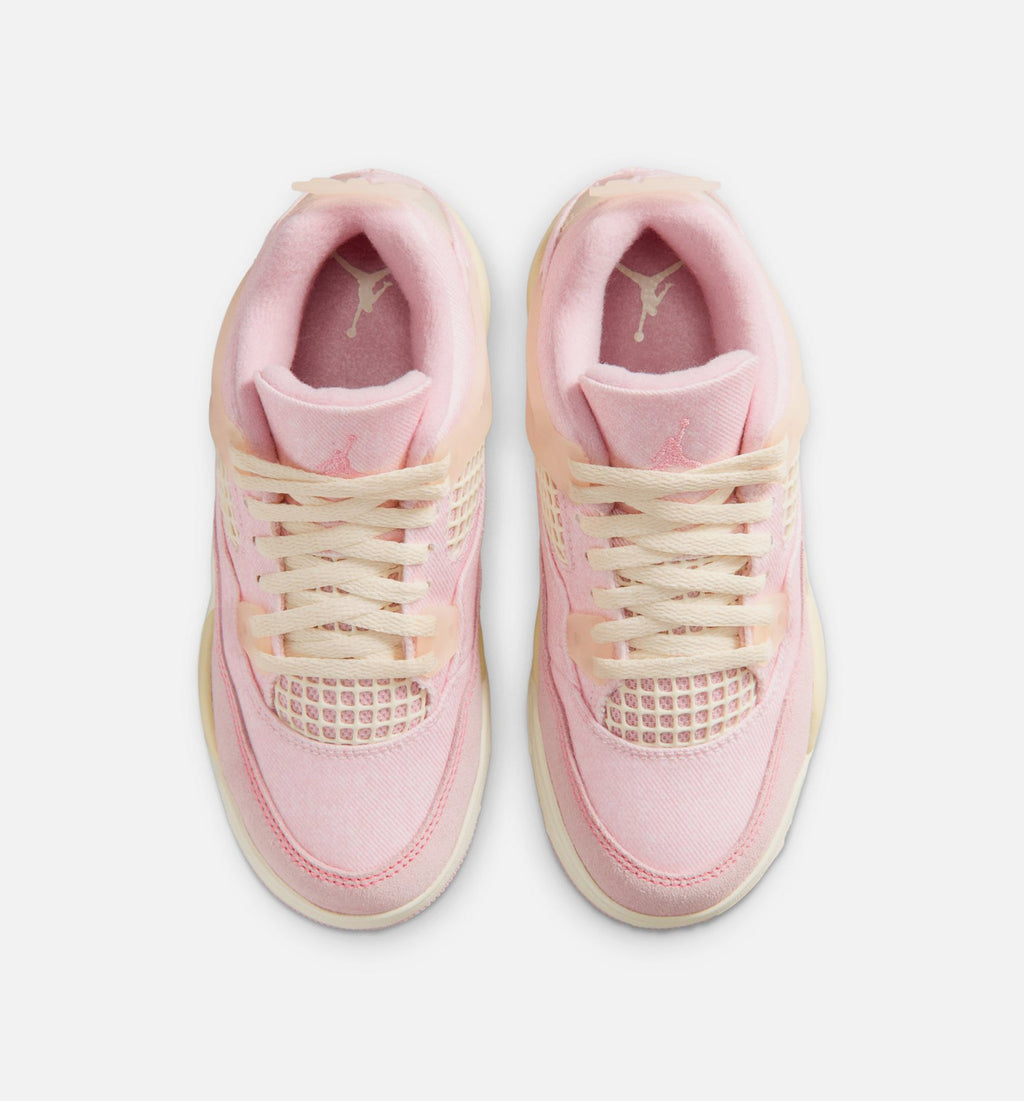 Air Jordan 4 Retro Pink Pearl And Iced Carmine Preschool Lifestyle Shoe - Pearl PinkIced CarmineCoconut Milk