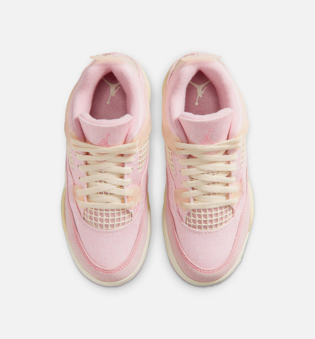 Air Jordan 4 Retro Pink Pearl And Iced Carmine Preschool Lifestyle Shoe - Pearl PinkIced CarmineCoconut Milk