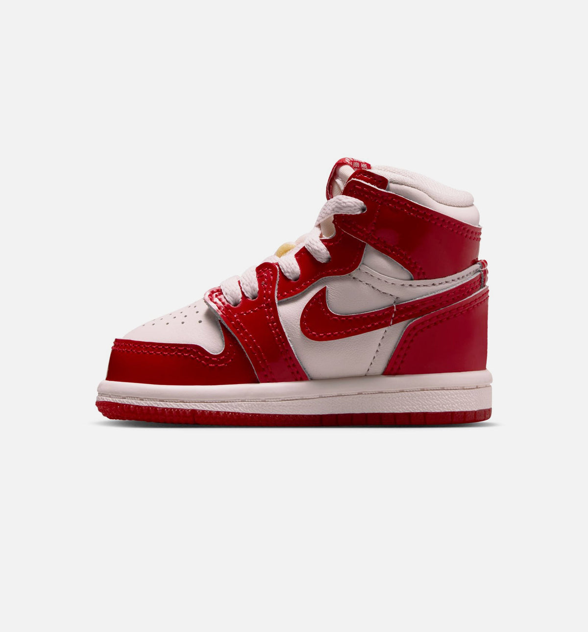 Air Jordan 1 Retro High OG Nails And Grails Infant Toddler Lifestyle Shoe - University RedMetallic Silver Free Shipping