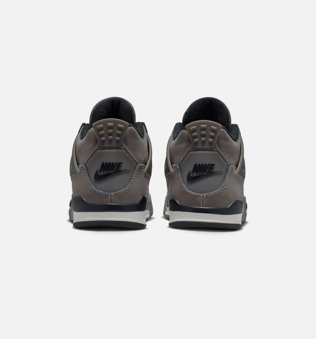 Air Jordan 4 Retro Cave Stone And Black Preschool Lifestyle Shoe - Cave StoneBlackMoon Particle