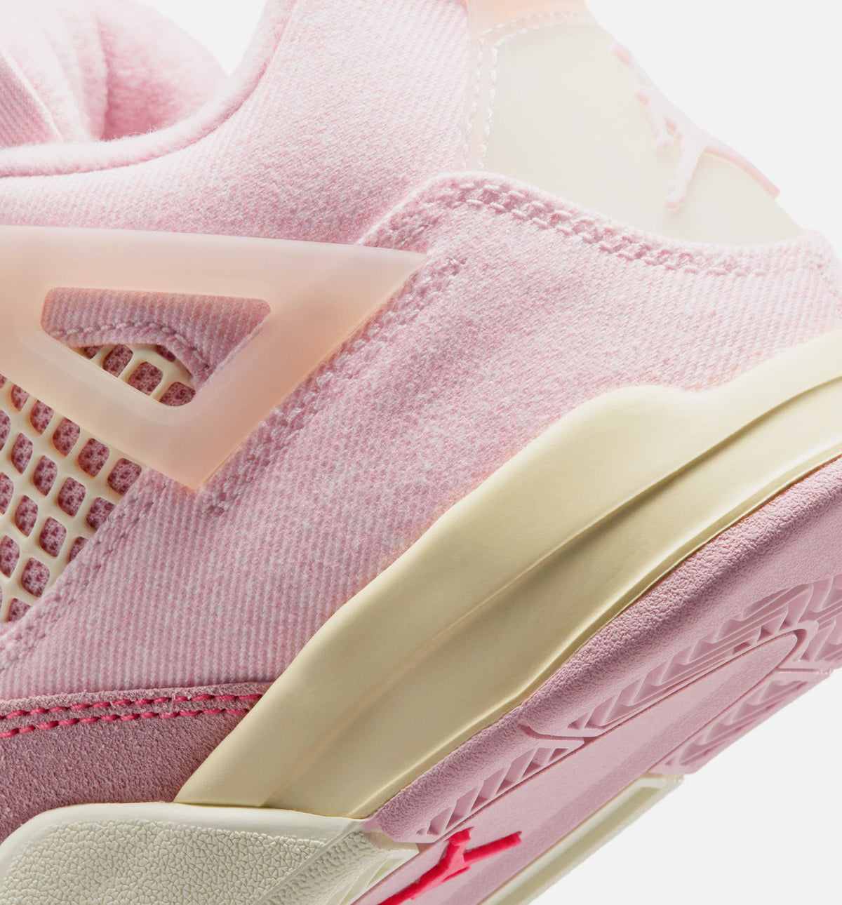 Air Jordan 4 Retro Pink Pearl And Iced Carmine Preschool Lifestyle Shoe - Pearl PinkIced CarmineCoconut Milk