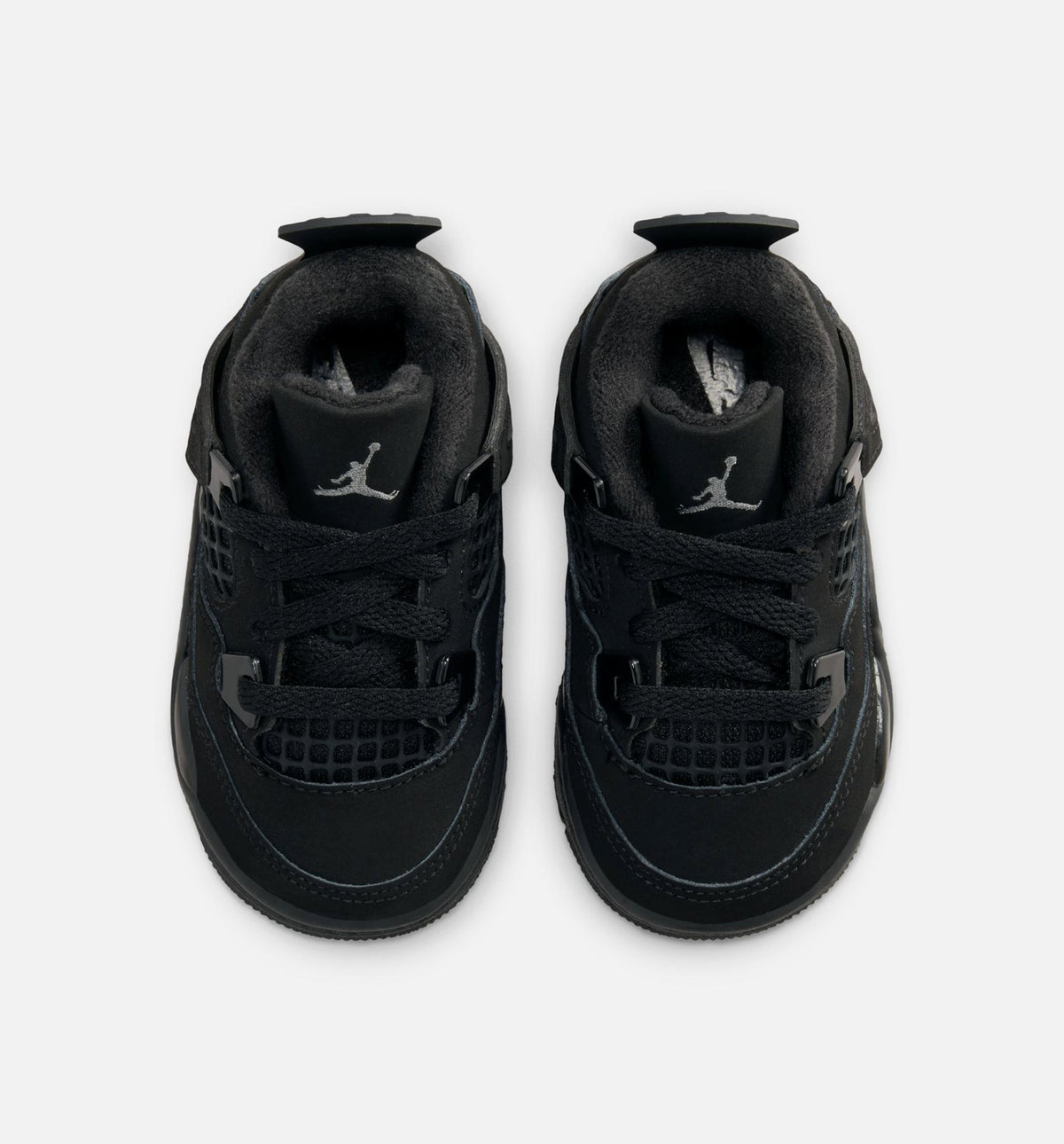 Air Jordan 4 Retro Black Cat Infant Toddler Lifestyle Shoe - BlackBlackLightGraphite
