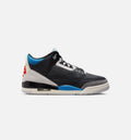 Air Jordan 3 Retro OG Rare Air Mens Lifestyle Shoe - BlackChile RedNeutral Grey