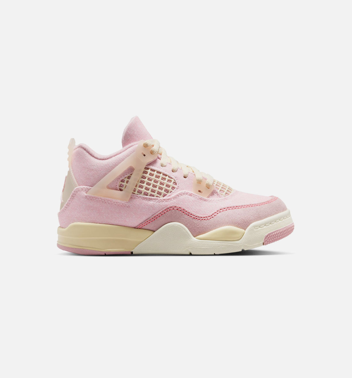 Air Jordan 4 Retro Pink Pearl And Iced Carmine Preschool Lifestyle Shoe - Pearl PinkIced CarmineCoconut Milk