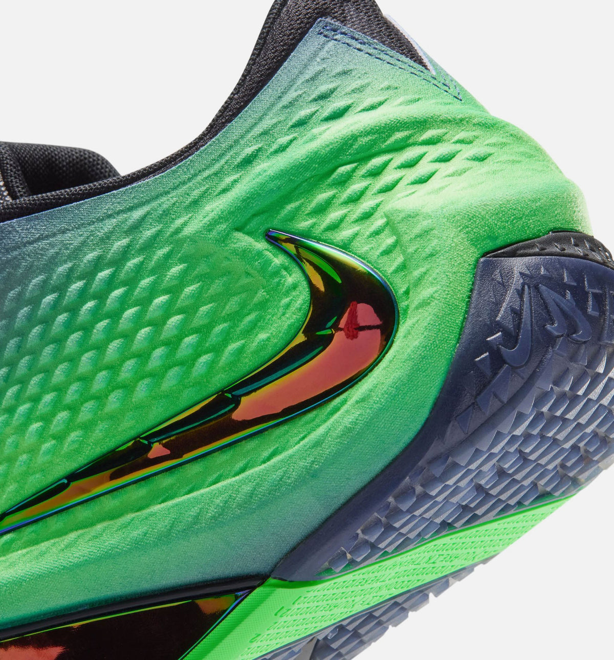 Ja 4 Nightmare Mens Lifestyle Shoe - ObsidianBlackVoltage GreenMetallic Silver