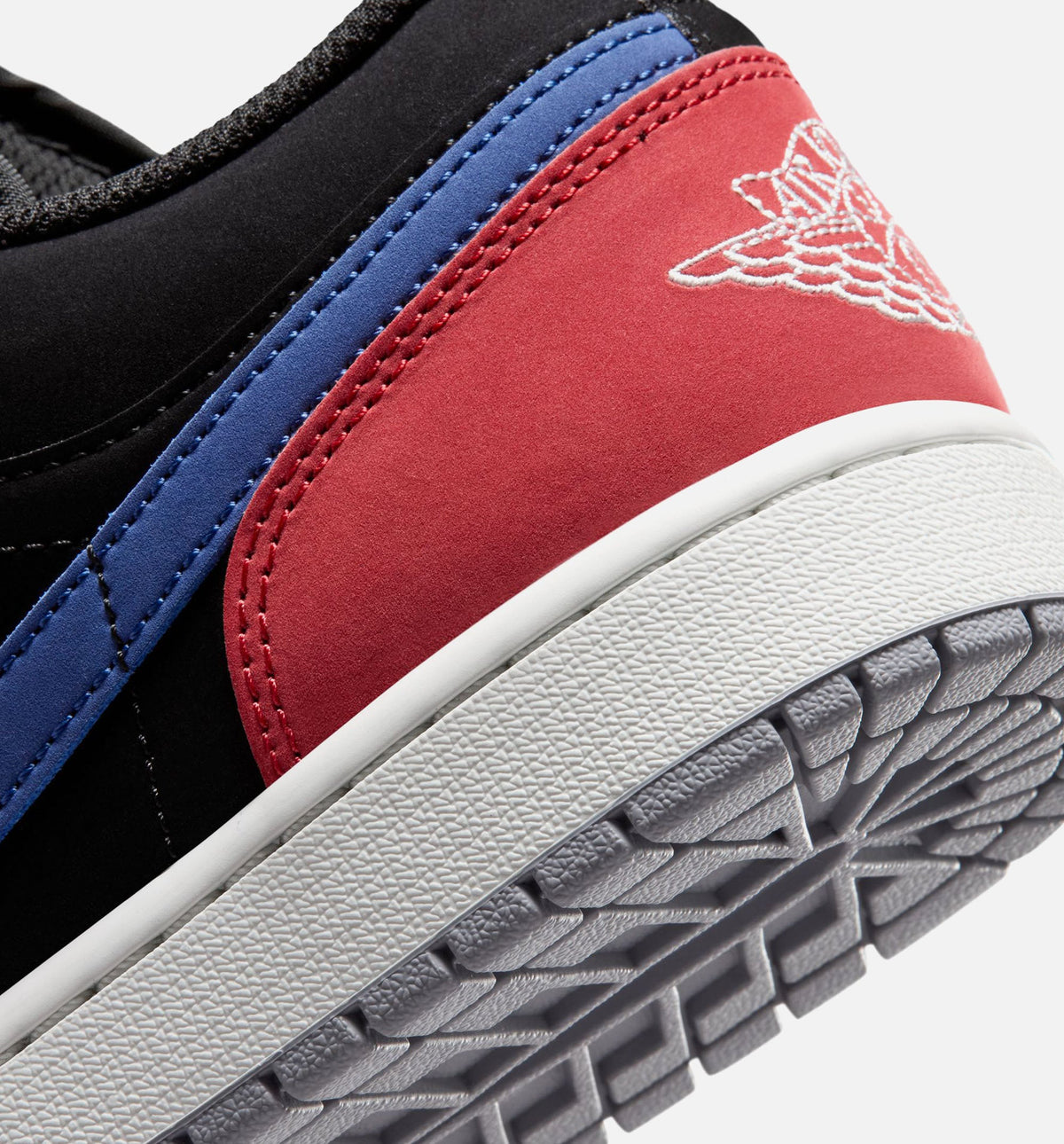Air Jordan 1 Low Men's Sneakers - Black / True Blue