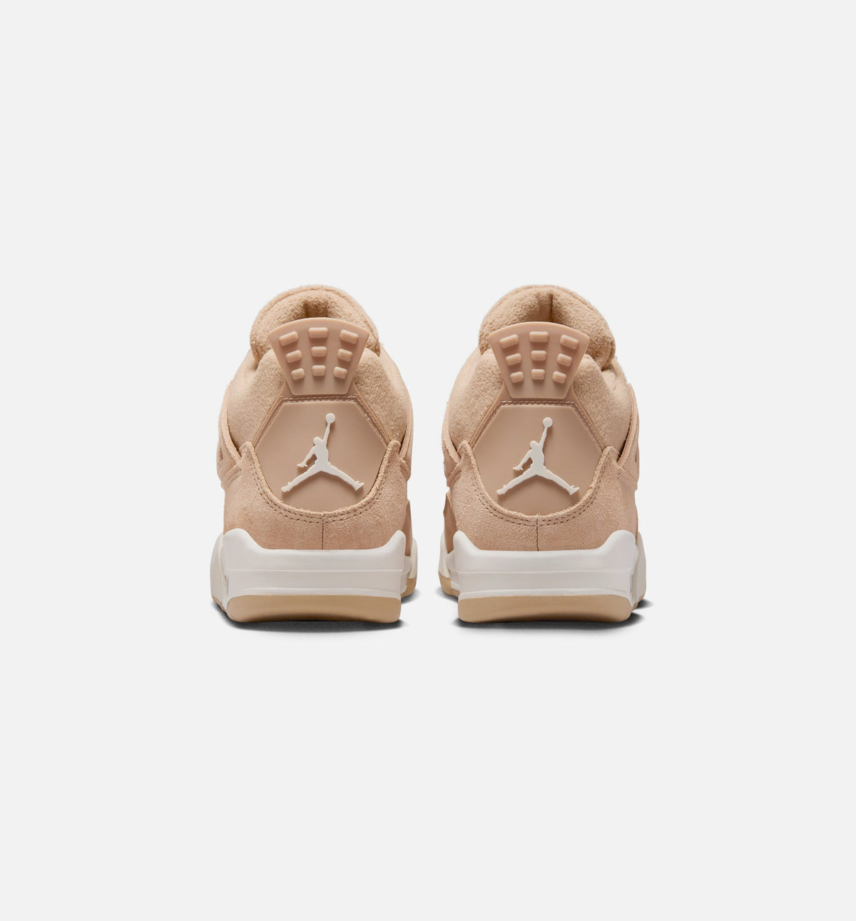Air Jordan 4 Retro Cozy Girl Preschool Lifestyle Shoe - HempLight Orewood Brown