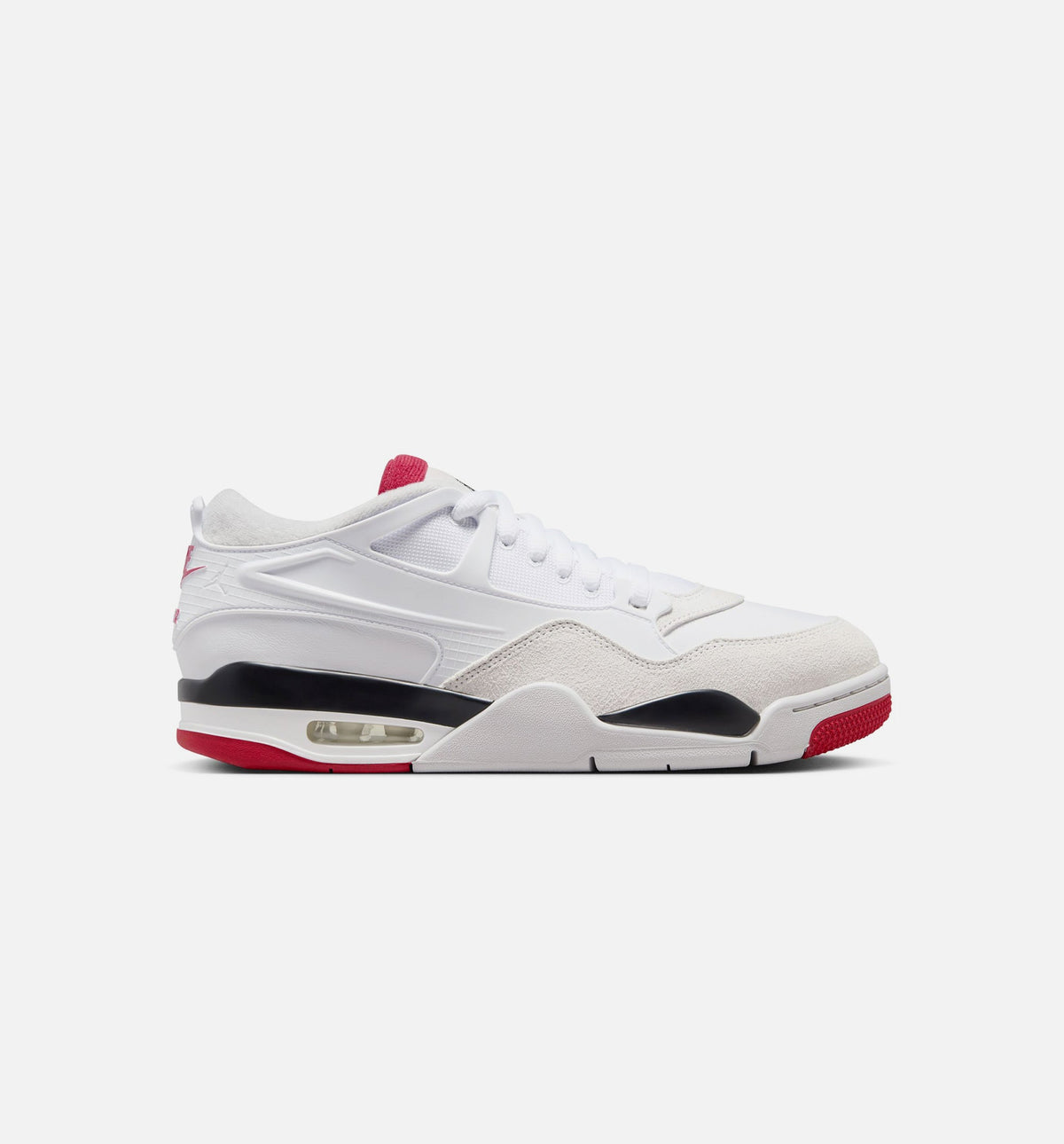 Air Jordan 4 RM Mens Lifestyle Shoe - WhiteBlackNeutral GreyVarsity Red