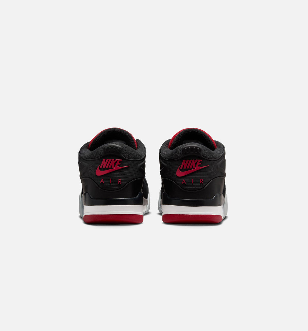 Air Jordan 4 RM Mens Lifestyle Shoe - BlackWolf GreyWhiteVarsity Red