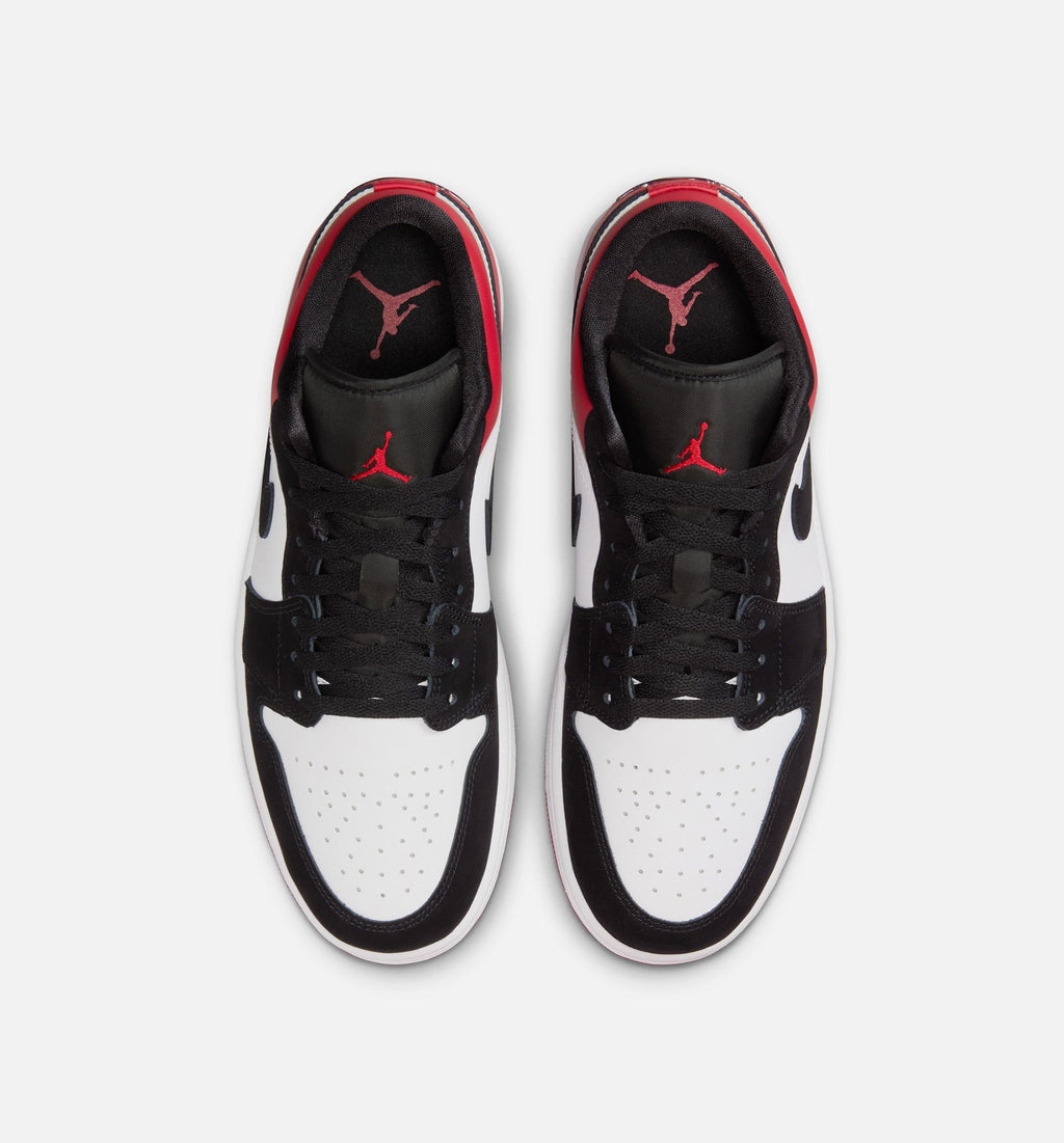 Air Jordan 1 Low SE Men's Sneakers - White / Varsity Red