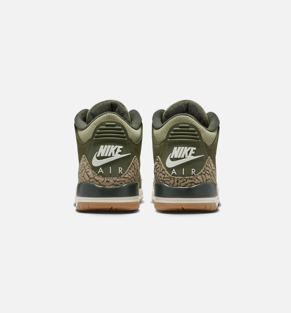 Air Jordan 3 Retro Medium Olive Grade School Lifestyle Shoe - Medium OliveSequoiaNeutral OliveSail