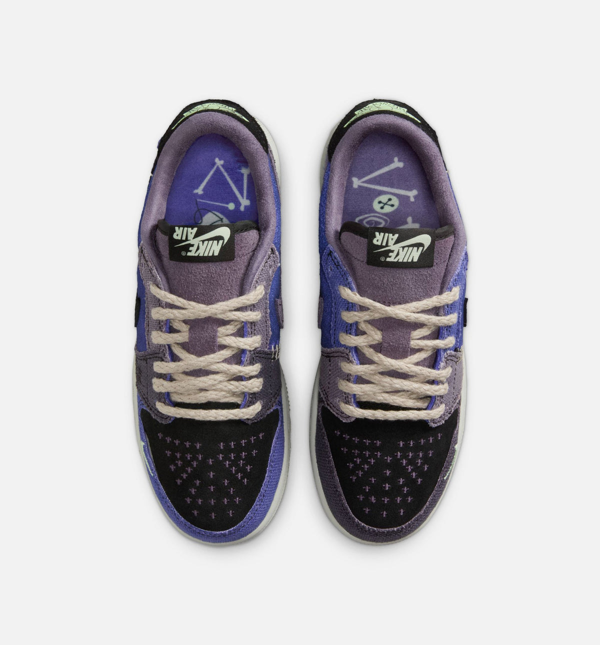 Air Jordan 1 Low OG Grade School Sneakers - Regency Purple