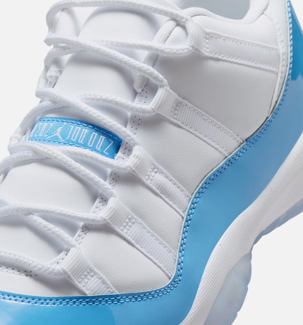 Air Jordan 11 Retro Low University Blue Mens Lifestyle Shoe - WhiteUniversity BlueBlack