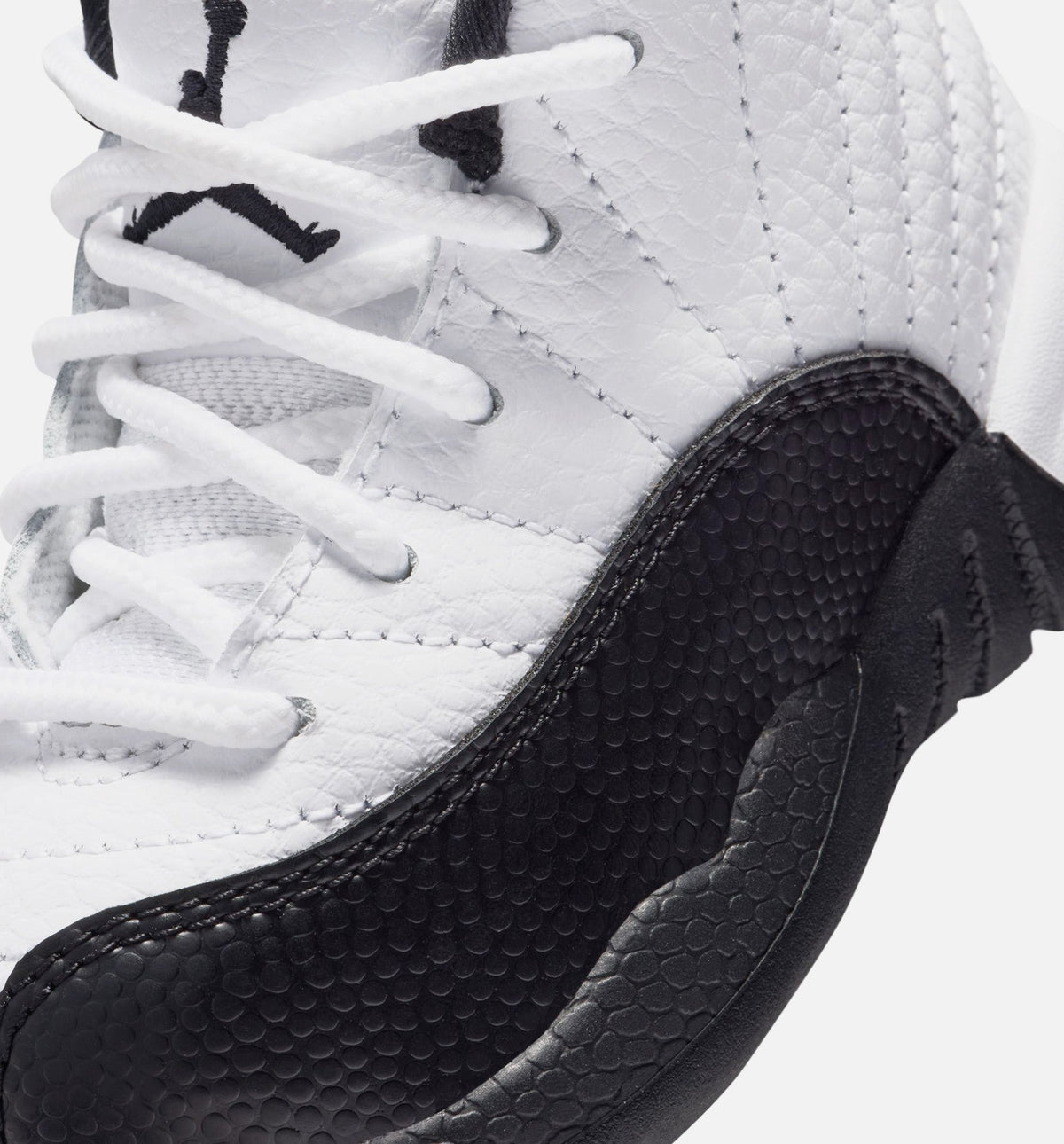 Air Jordan 12 Retro Taxi Infant Toddler Lifestyle Shoe - WhiteBlackTaxi