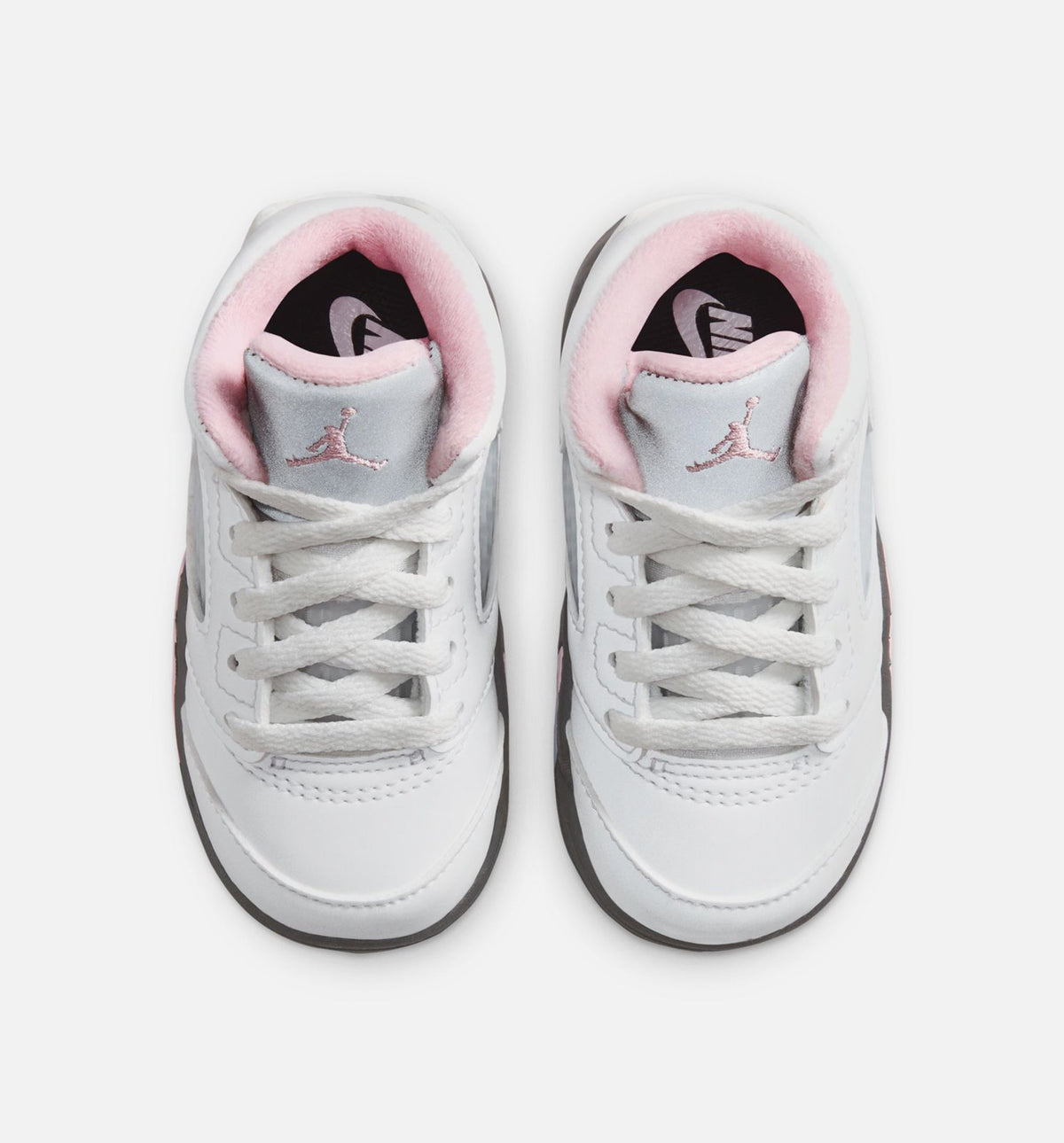 Air Jordan 5 Retro Medium Soft Pink Infant Toddler Lifestyle Shoe - WhiteBlackMedium Soft Pink Free Shipping