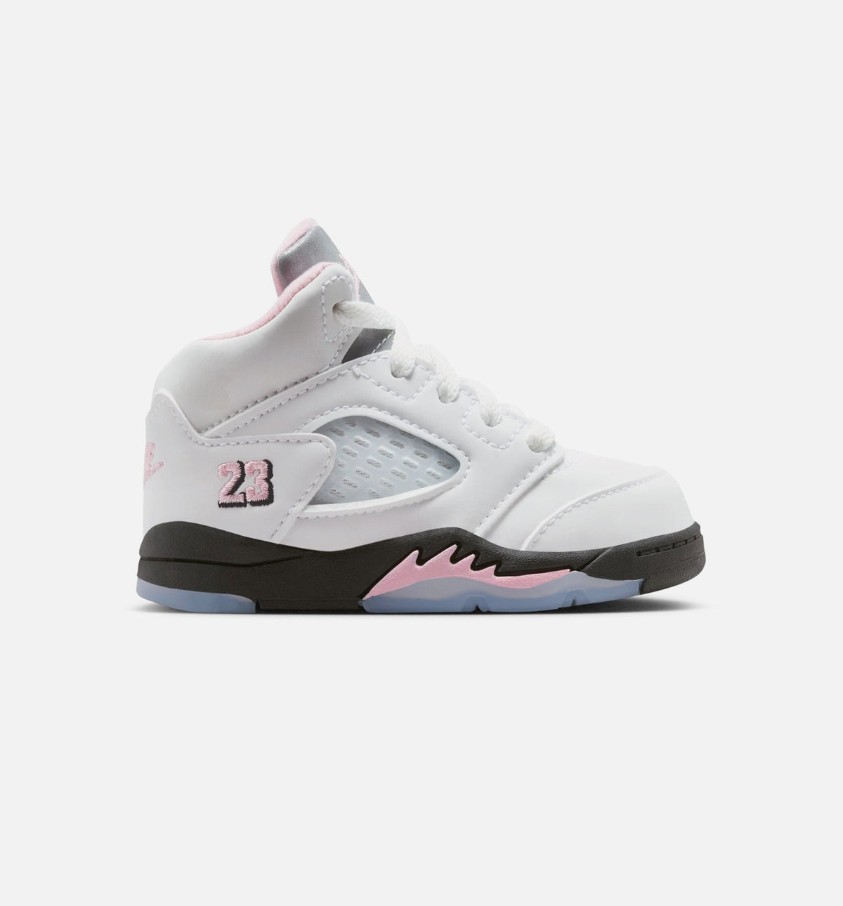 Air Jordan 5 Retro Medium Soft Pink Infant Toddler Lifestyle Shoe - WhiteBlackMedium Soft Pink Free Shipping
