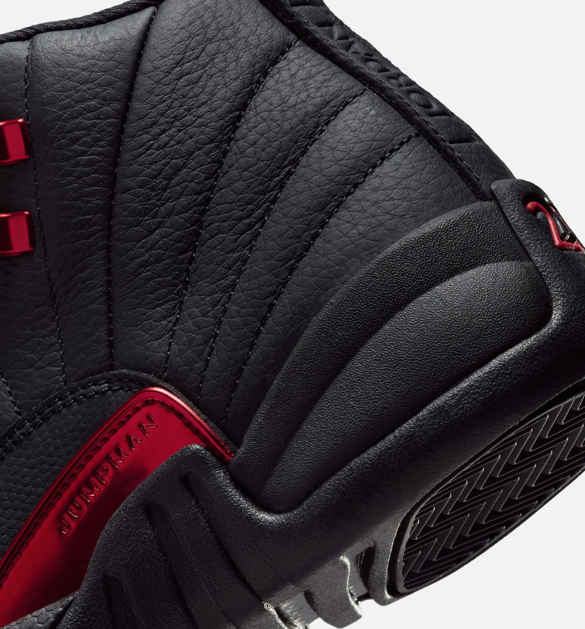 Air Jordan 12 Retro Bloodline Grade School Lifestyle Shoe - BlackVarsity Red Free Shipping