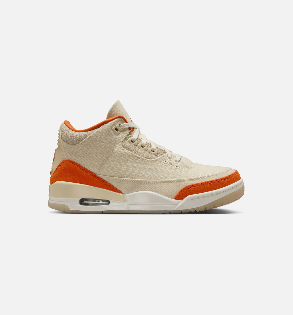 Air Jordan 3 Retro Starfish Womens Lifestyle Shoe - FossilStarfishSail