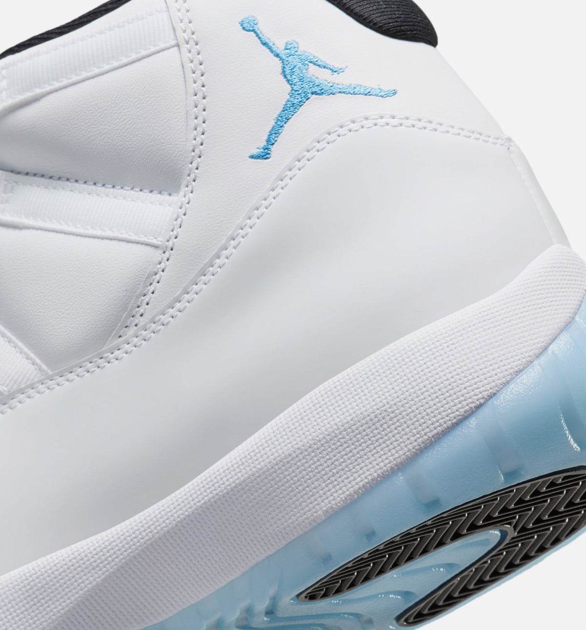 Air Jordan 11 Retro Legend Blue Mens Lifestyle Shoe - WhiteLegend BlueBlack Free Shipping