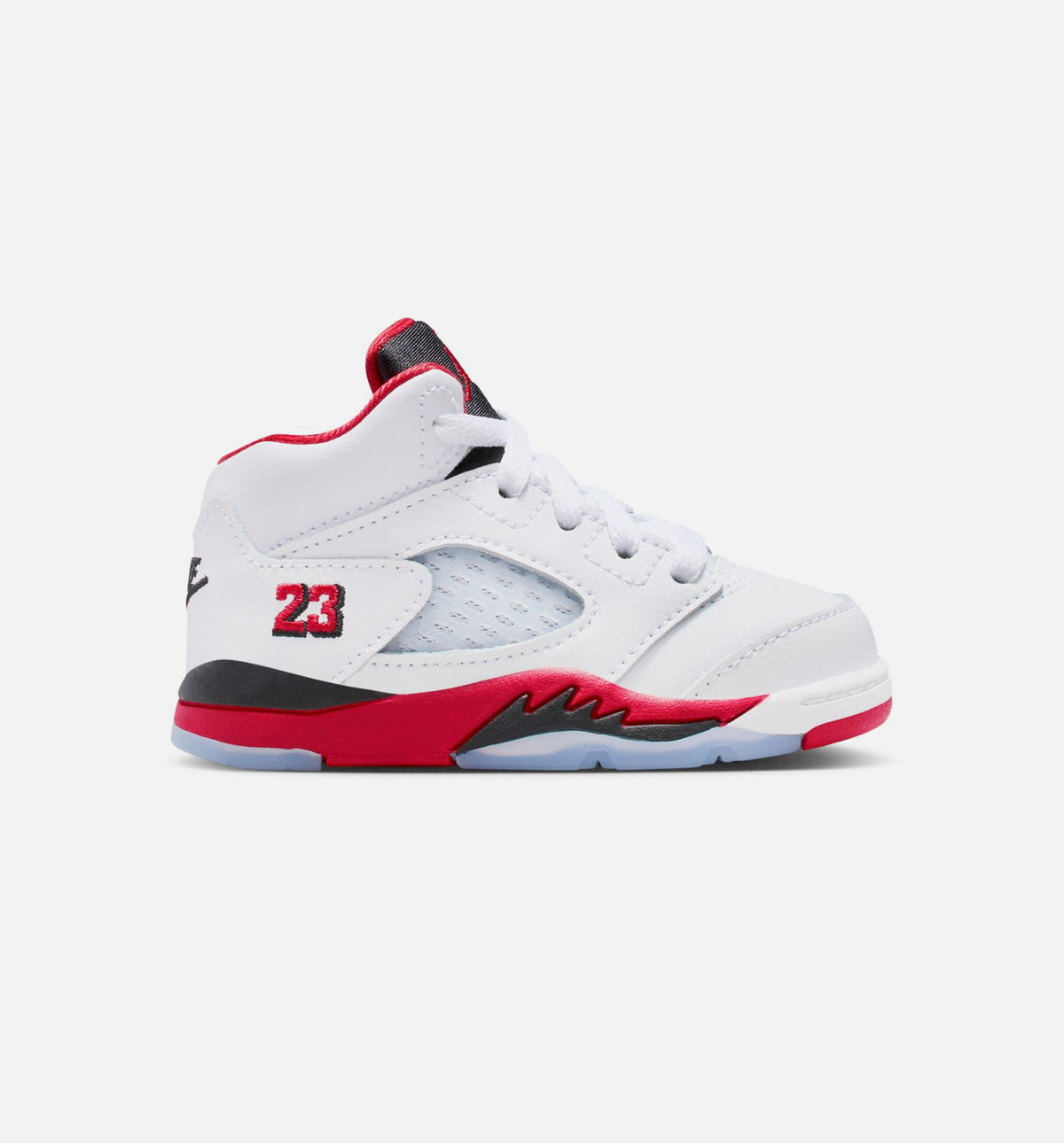 Air Jordan 5 Retro Fire Red Infant Toddler Lifestyle Shoe - Fire RedWhite