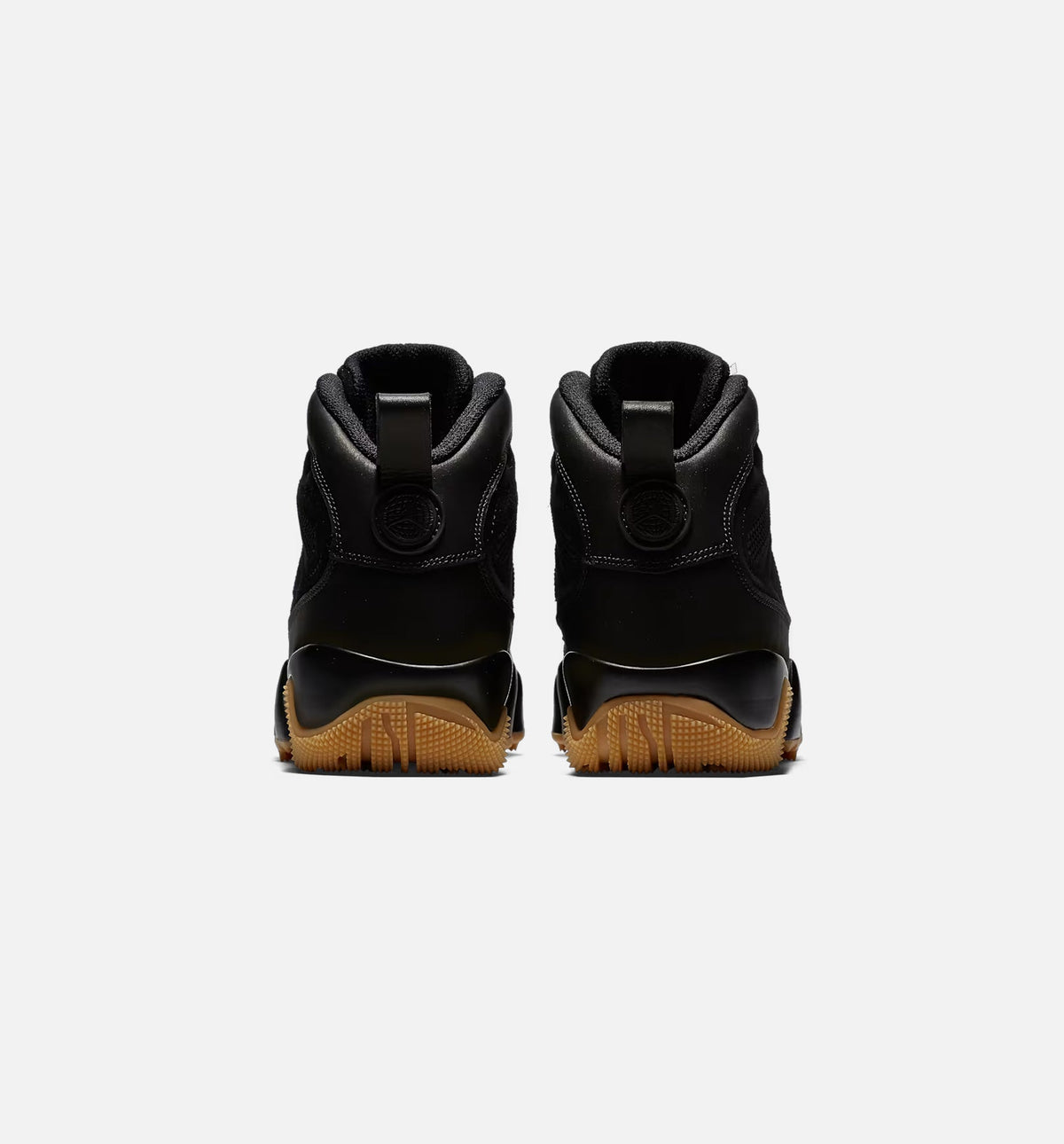 Air Jordan 9 Retro Mens Lifestyle Boot - BlackBlack GumLight Brown