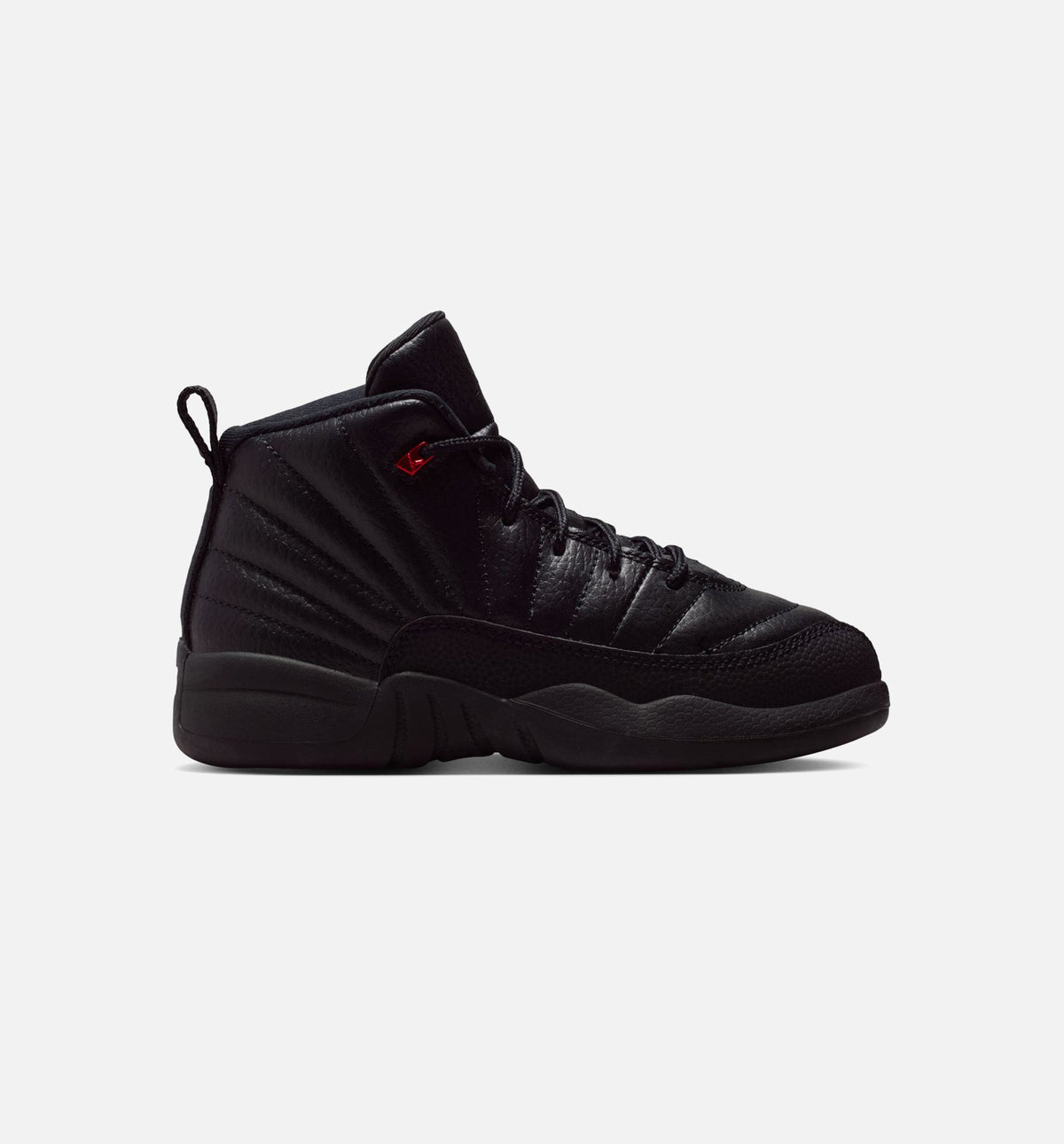 Air Jordan 12 Retro Bloodline Preschool Lifestyle Shoe - BlackVarsity Red Free Shipping
