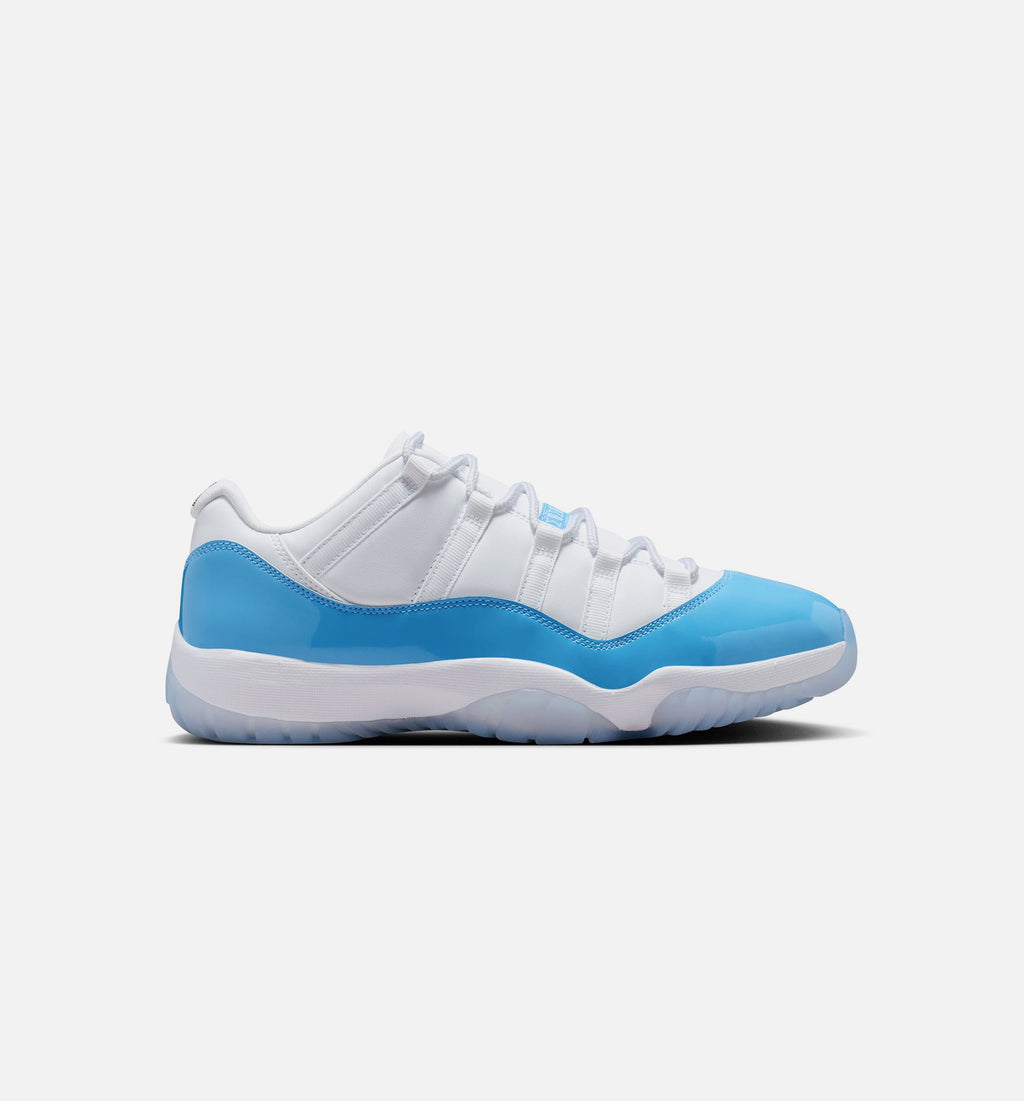 Air Jordan 11 Retro Low University Blue Mens Lifestyle Shoe - WhiteUniversity BlueBlack