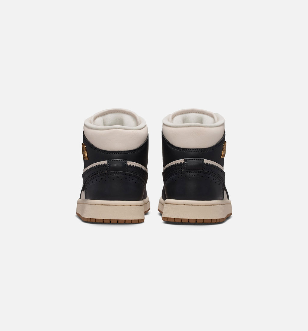 Air Jordan 1 Mid SE Women's Sneakers - Off-Noir / Chalk