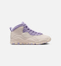 Air Jordan 10 Retro Hydrangeas Womens Lifestyle Shoe - ChalkHydrangeasWild Grape