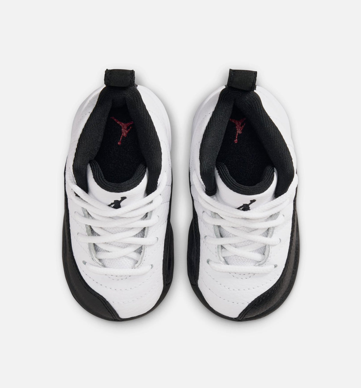 Air Jordan 12 Retro Taxi Infant Toddler Lifestyle Shoe - WhiteBlackTaxi