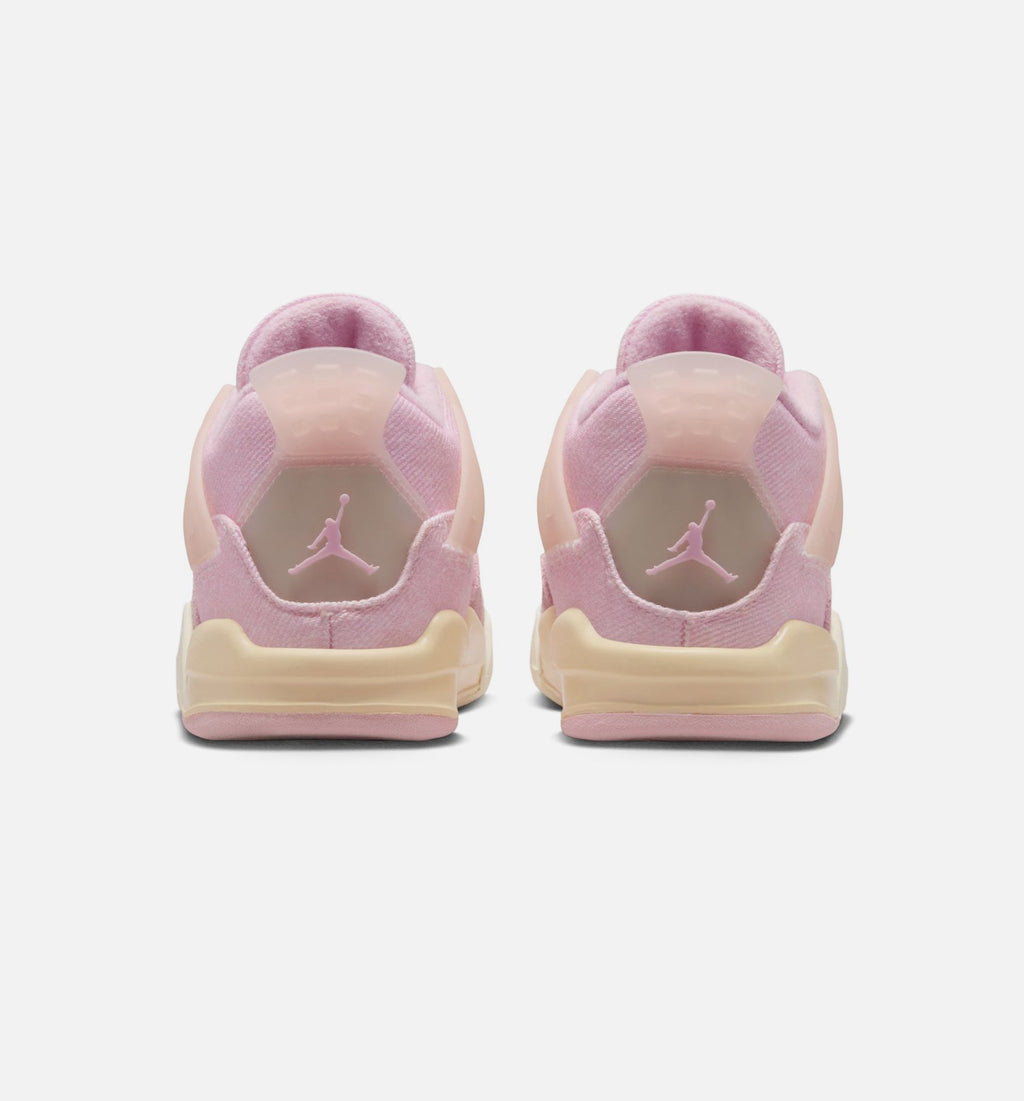 Air Jordan 4 Retro Pink Pearl And Iced Carmine Infant Toddler Lifestyle Shoe - Iced CarmineIced CarmineCoconut MilkAnthraciteMuslinPinksicle