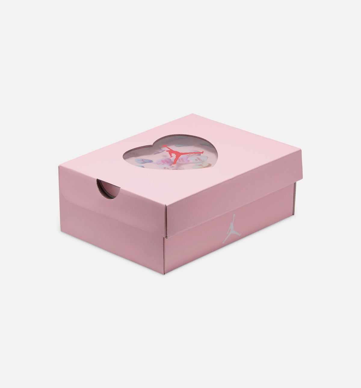 Air Jordan 4 Retro Medium Soft Pink Preschool Lifestyle Shoe - WhiteMedium Soft PinkHalf Blue