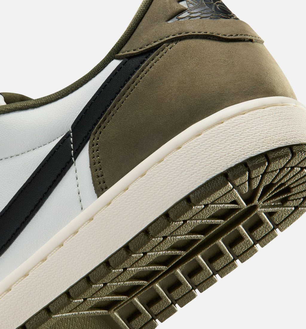 Air Jordan 1 Low OG Men's Sneakers - Medium Olive