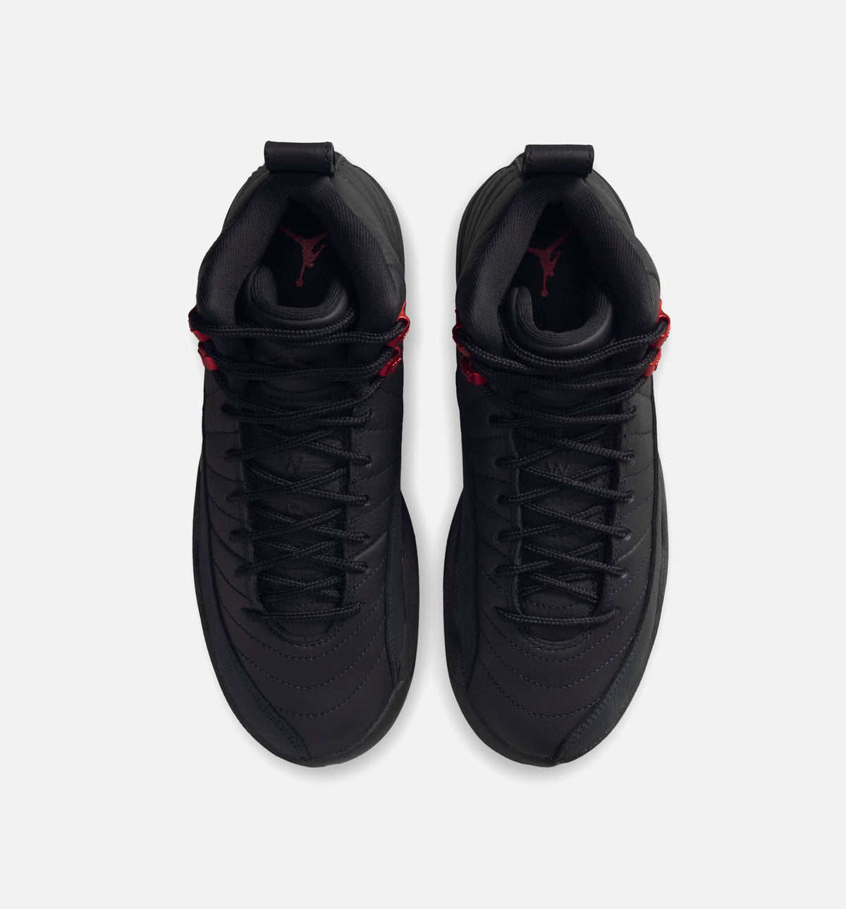 Air Jordan 12 Retro Bloodline Grade School Lifestyle Shoe - BlackVarsity Red Free Shipping