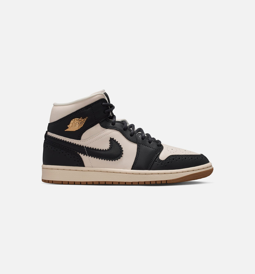 Air Jordan 1 Mid SE Women's Sneakers - Off-Noir / Chalk