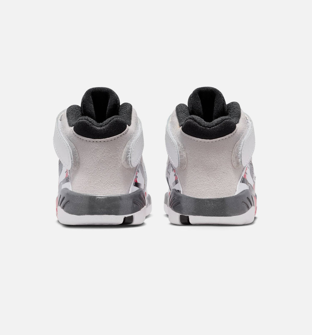 Air Jordan 8 Retro White And True Red Infant Toddler Lifestyle Shoe - WhiteBlackTrue Red