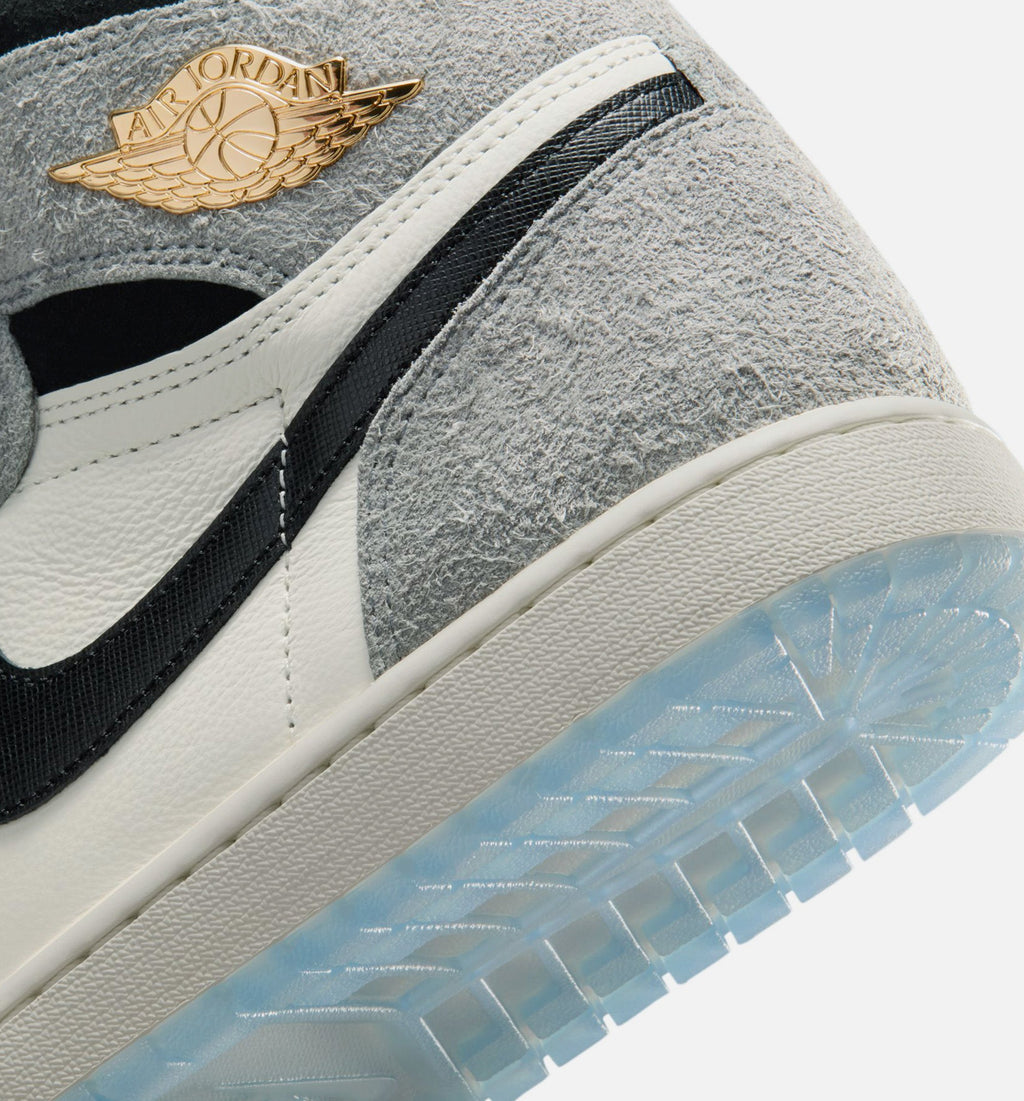 Air Jordan 1 Retro High OG Men's Sneakers - Cool Grey