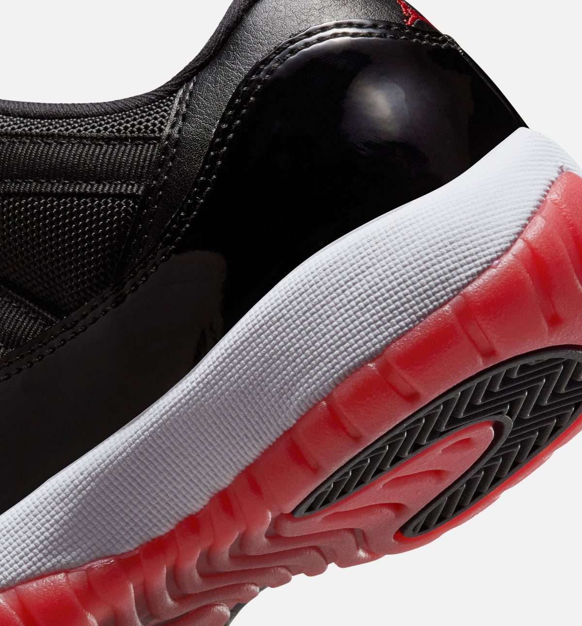 Air Jordan 11 Retro Bred Grade School Lifestyle Shoe - BlackVarsity RedWhite Free Shipping