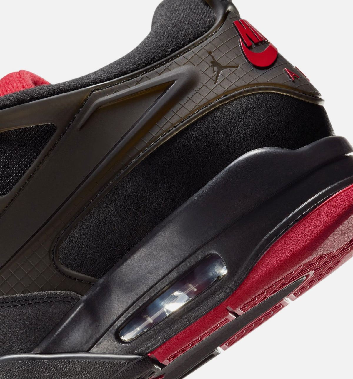 Air Jordan 4 RM Bred Mens Lifestyle Shoe - BlackRed