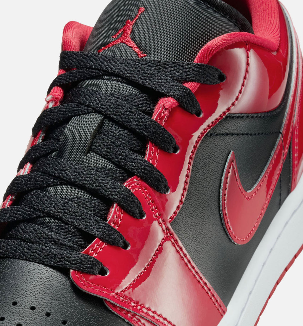 Air Jordan 1 Low SE Men's Sneakers - Black / Varsity Red