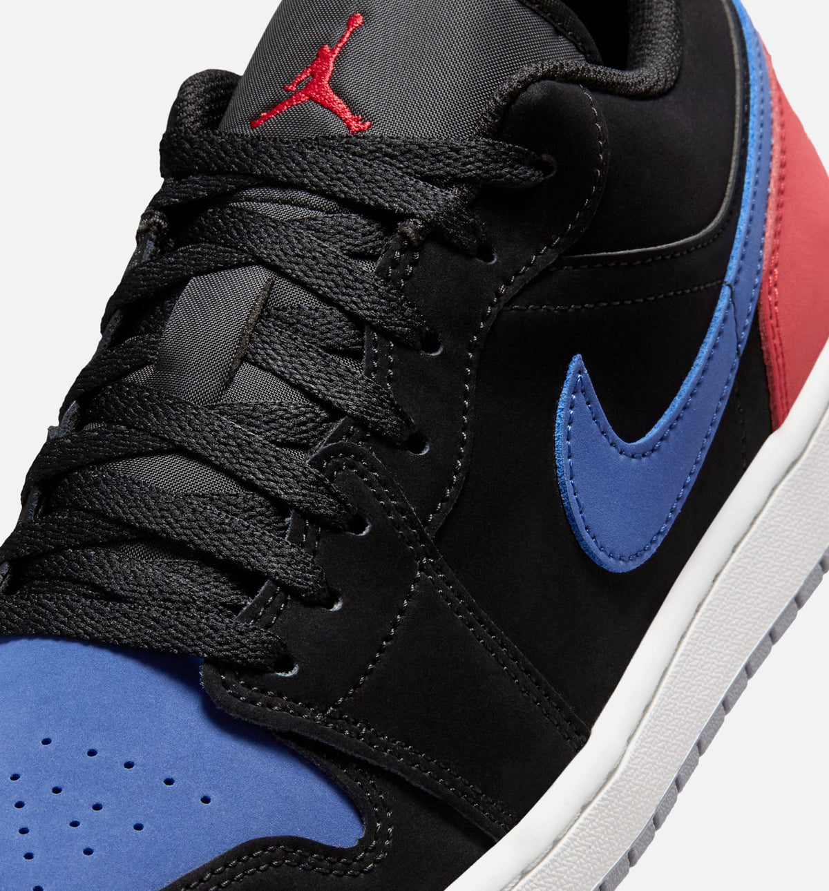 Air Jordan 1 Low Men's Sneakers - Black / True Blue