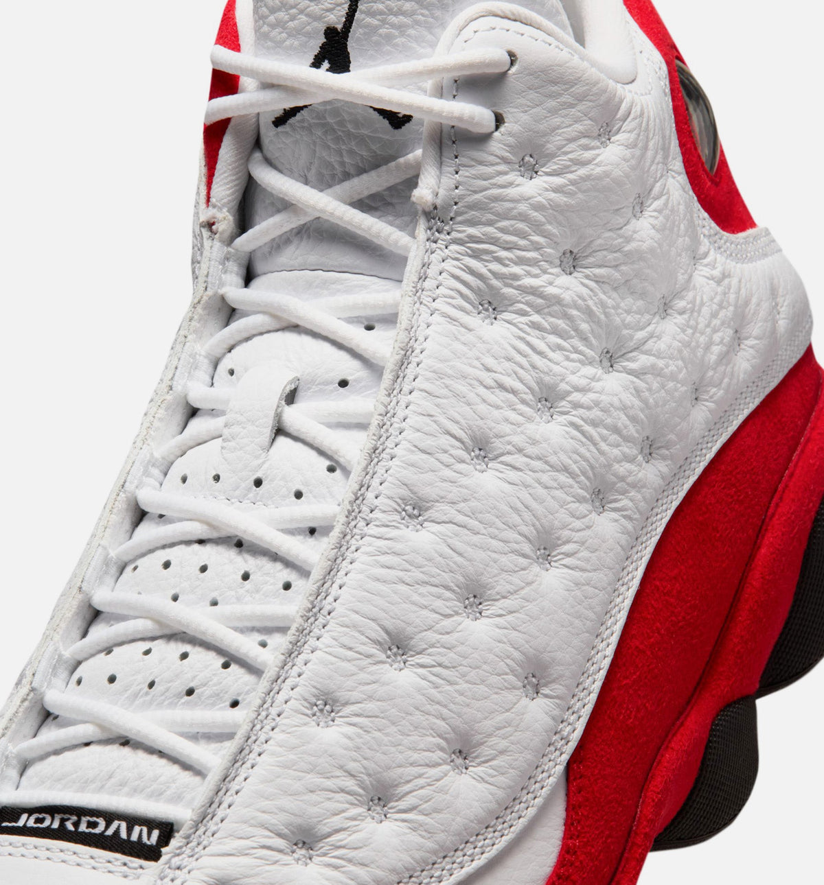 Air Jordan 13 Retro White And University Red Mens Lifestyle Shoe - WhiteBlackTrue Red